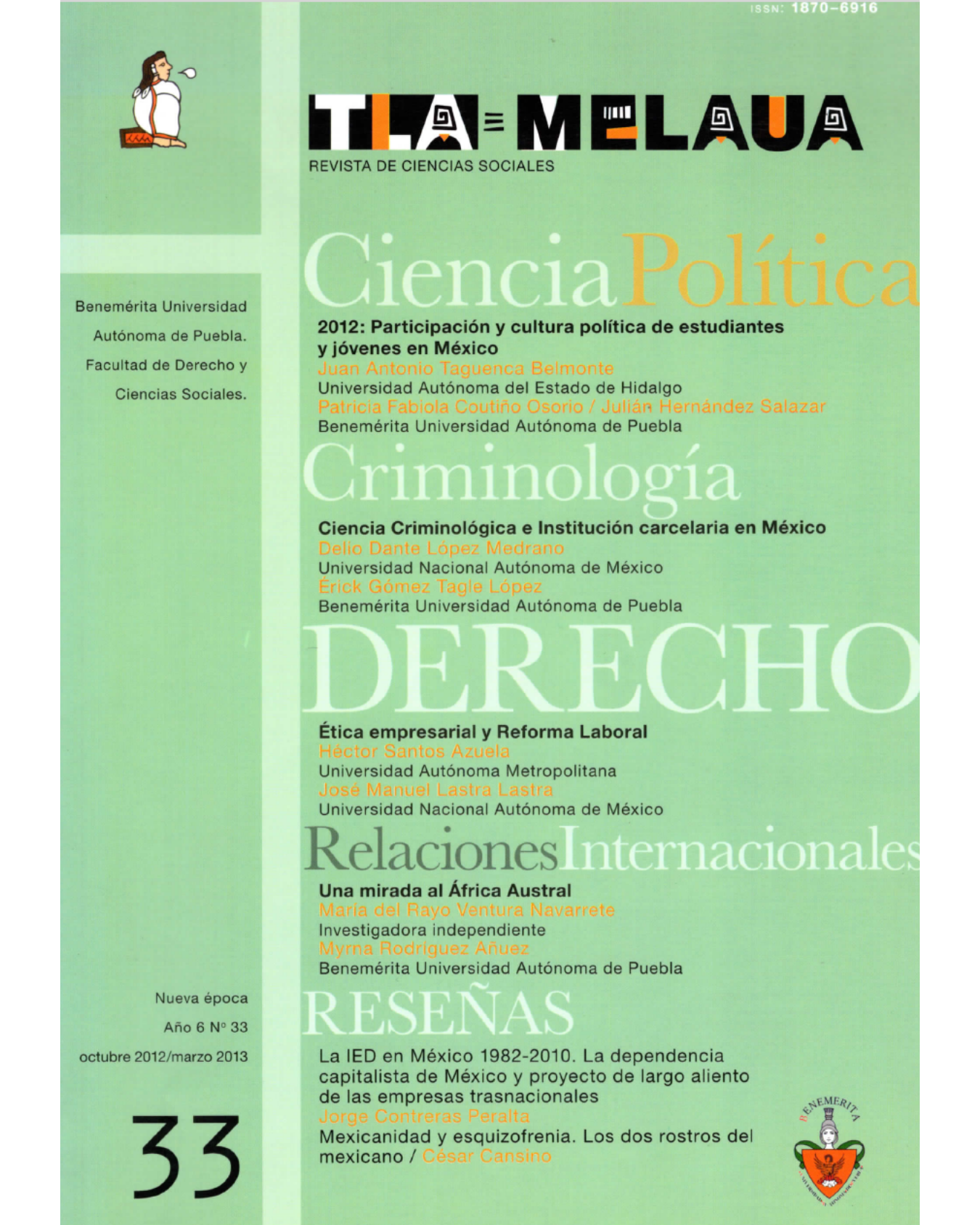 La ciencia criminológica